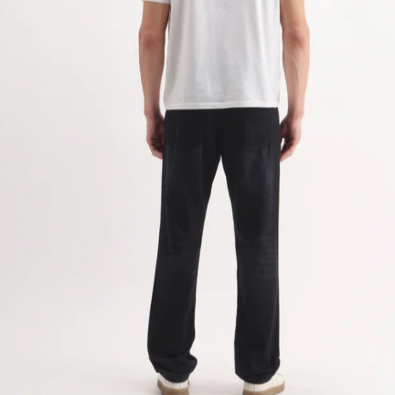 MORRIS REGULAR FIT PLAIN JEANS INDY - DARK NAVY